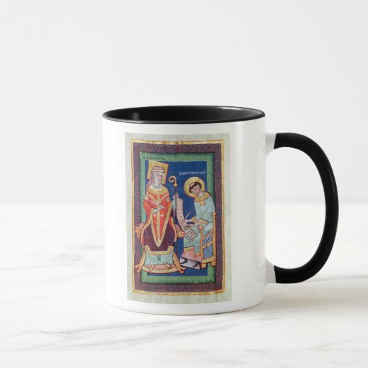 St. Baudemondにスクロールを戻しているSt. Amand マグカップ (右)