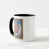 St. Baudemondにスクロールを戻しているSt. Amand マグカップ (正面左)