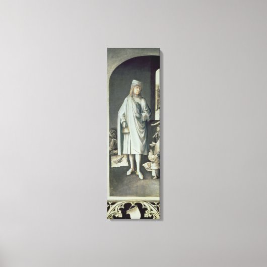 St. Bavo、右翼の外観2 キャンバスプリント (正面)