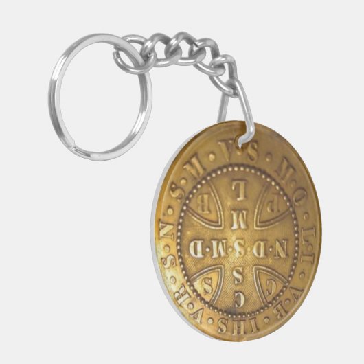 St Benedict medal Keychain キーホルダー (正面左)