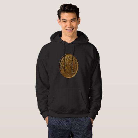 St Benedict Medal Sweatshirt パーカ (正面フル)