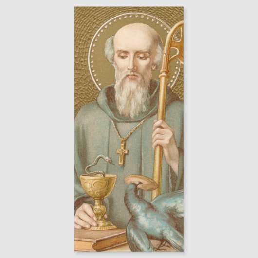 St. Benedict of Nursia (JM 07)磁気 (正面)