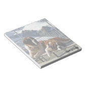 St-bernard posing – メモ帳 (アングル)