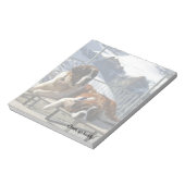 St-bernard posing – メモ帳 (回転)