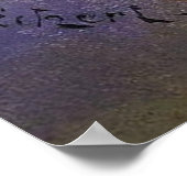 St. Bernhard Dog_GAのポートレート – ポスター (角)