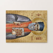 St. Bessarion the Agathonite Orthodox Icon         ジグソーパズル (横)