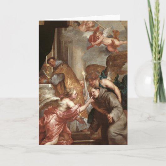 St Bonaventureの聖餐 カード (正面)