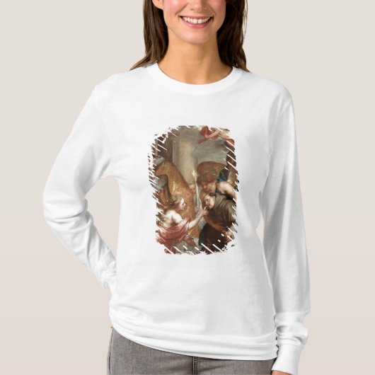 St Bonaventureの聖餐 Tシャツ (正面)