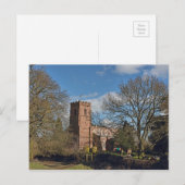 St Botolph's Church, Rugby, Warwickshire ポストカード (正面/裏面)