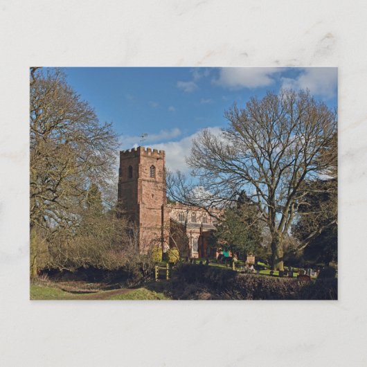 St Botolph's Church, Rugby, Warwickshire ポストカード (正面)