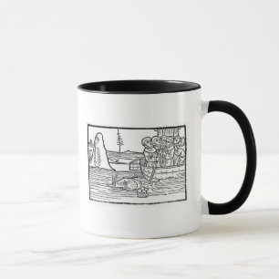 「St. Brendanの旅行からのイラストレーション マグカップ