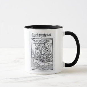「St. Brendanの運行からの場面 マグカップ
