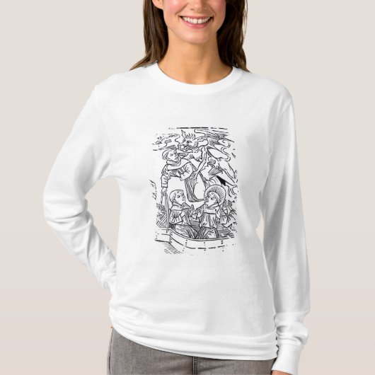 「St. Brendanの運行からの場面 Tシャツ (正面)
