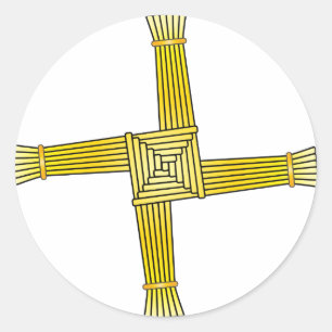 St. Brigidの十字 ラウンドシール