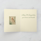 St Brigid And Snowdrops A Contemplative Quiet カード (内部)