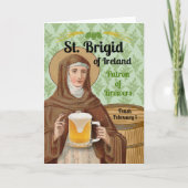 St. Brigid of Ireland and Her Barrel of Beer カード (正面)
