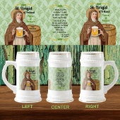 St. Brigid of Ireland and Her Barrel of Beer ビールジョッキ