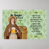 St. Brigid of Ireland and Her Barrel of Beer ポスター (正面)