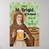 St. Brigid of Ireland and Her Barrel of Beer ポスター (正面)
