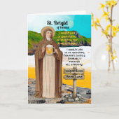 St. Brigid of Ireland and Her Lake of Beer カード (黄色い花)