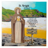 St. Brigid of Ireland and Her Lake of Beer タイル (正面)