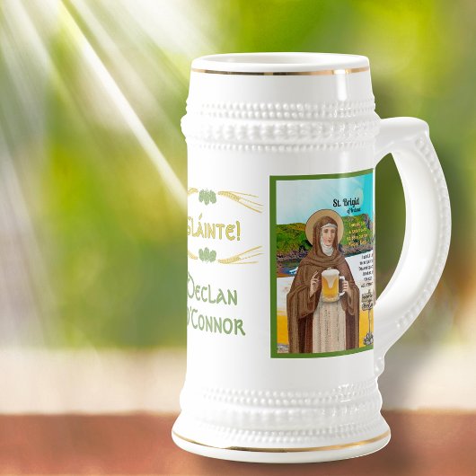 St. Brigid of Ireland and Her Lake of Beer ビールジョッキ
