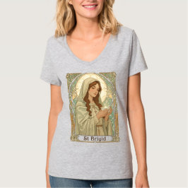 St Brigid The Patron Of Dairy Workers Tシャツ