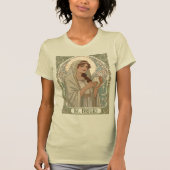 St Brigid The Patron Saint of Dairymaids Tシャツ (正面)