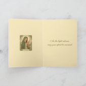 St Brigid The Patroness of Dairy Production カード (内部)