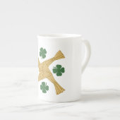 St. Brigidsの十字 ボーンチャイナマグカップ (正面右)