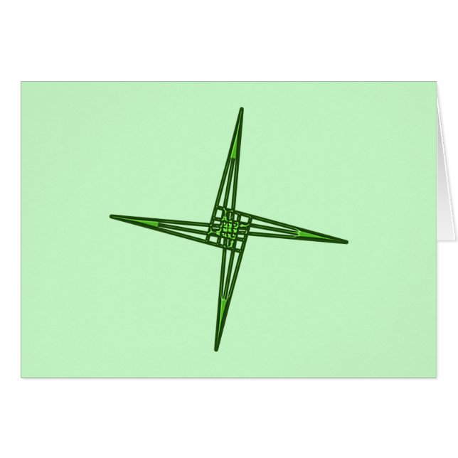 St. Brigids Kreuz Cross Irland Ireland Eire (正面横)