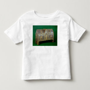 St. Calminius、リモージュのReliquaryの箱 トドラーTシャツ