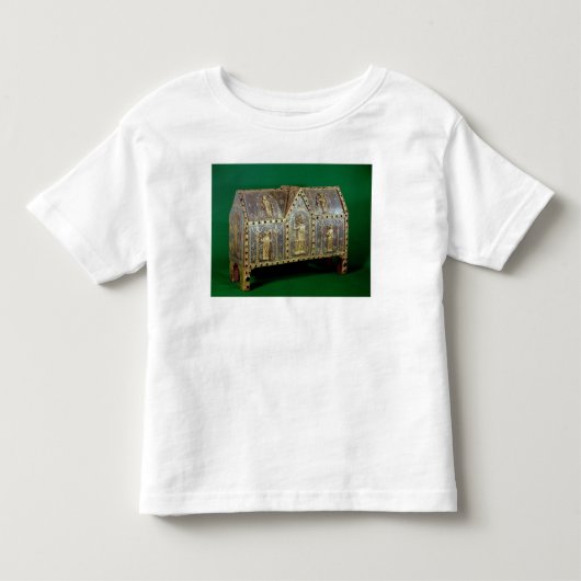St. Calminius、リモージュのReliquaryの箱 トドラーTシャツ (正面)
