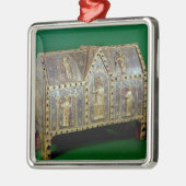 St. Calminius、リモージュのReliquaryの箱 メタルオーナメント (左)