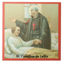 St. Camillusが病人を慰める(M 021)