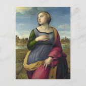 St. Catherine of Alexandria by Raphael ポストカード (正面)