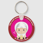 St. Catherine of Siena キーホルダー (正面)