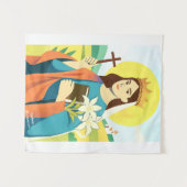 St. Catherine of Siena  タペストリー (正面(横))