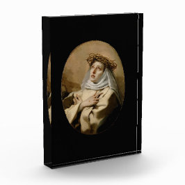 St. Catherine of Siena Hl. Katharina Siena Tiepolo フォトブロック