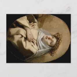 St. Catherine of Siena Hl. Katharina Siena Tiepolo ポストカード