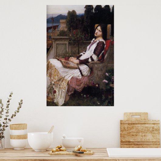 St Cecilia - Waterhouse ポスター (キッチン)