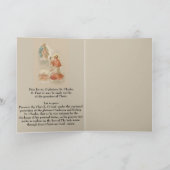 St Charles Borromeo カード (内部)