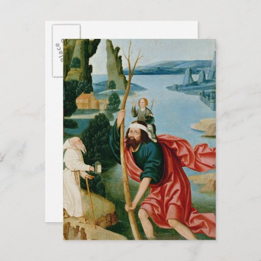 St Christopherの伝説 ポストカード (正面/裏面)