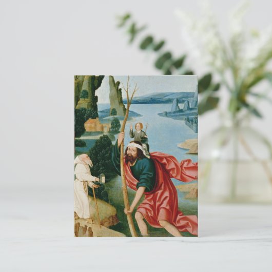 St Christopherの伝説 ポストカード (スタンド正面)