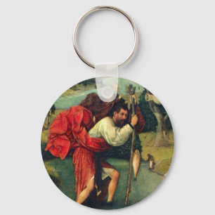 St Christopherのkeychain キーホルダー