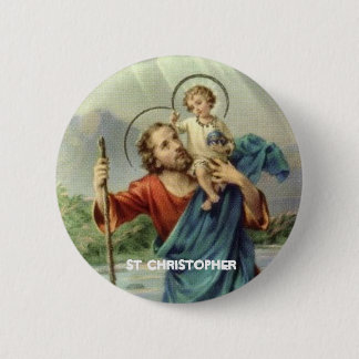 St Christopherボタン 缶バッジ