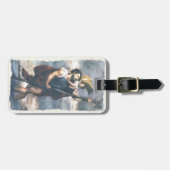 St Christopher安全な旅行バッグのラベル! 一流等を加えて下さい ラゲッジタグ (正面横)