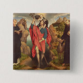 St Christopher 1484年 缶バッジ (正面)