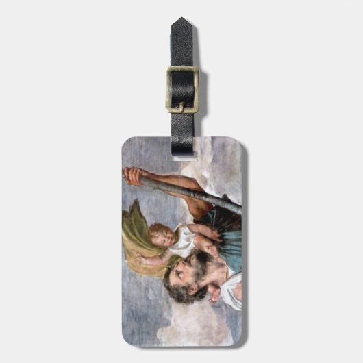 St. Christopher Luggage Tag ラゲッジタグ (正面縦)