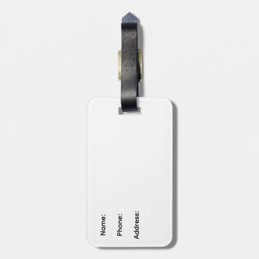 St. Christopher Luggage Tag ラゲッジタグ (裏面縦)